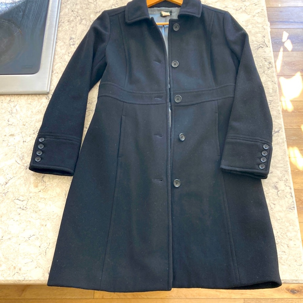 J.Crew black wool jacket
